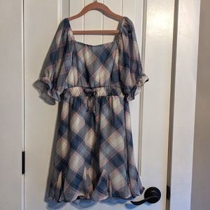 Plaid dress